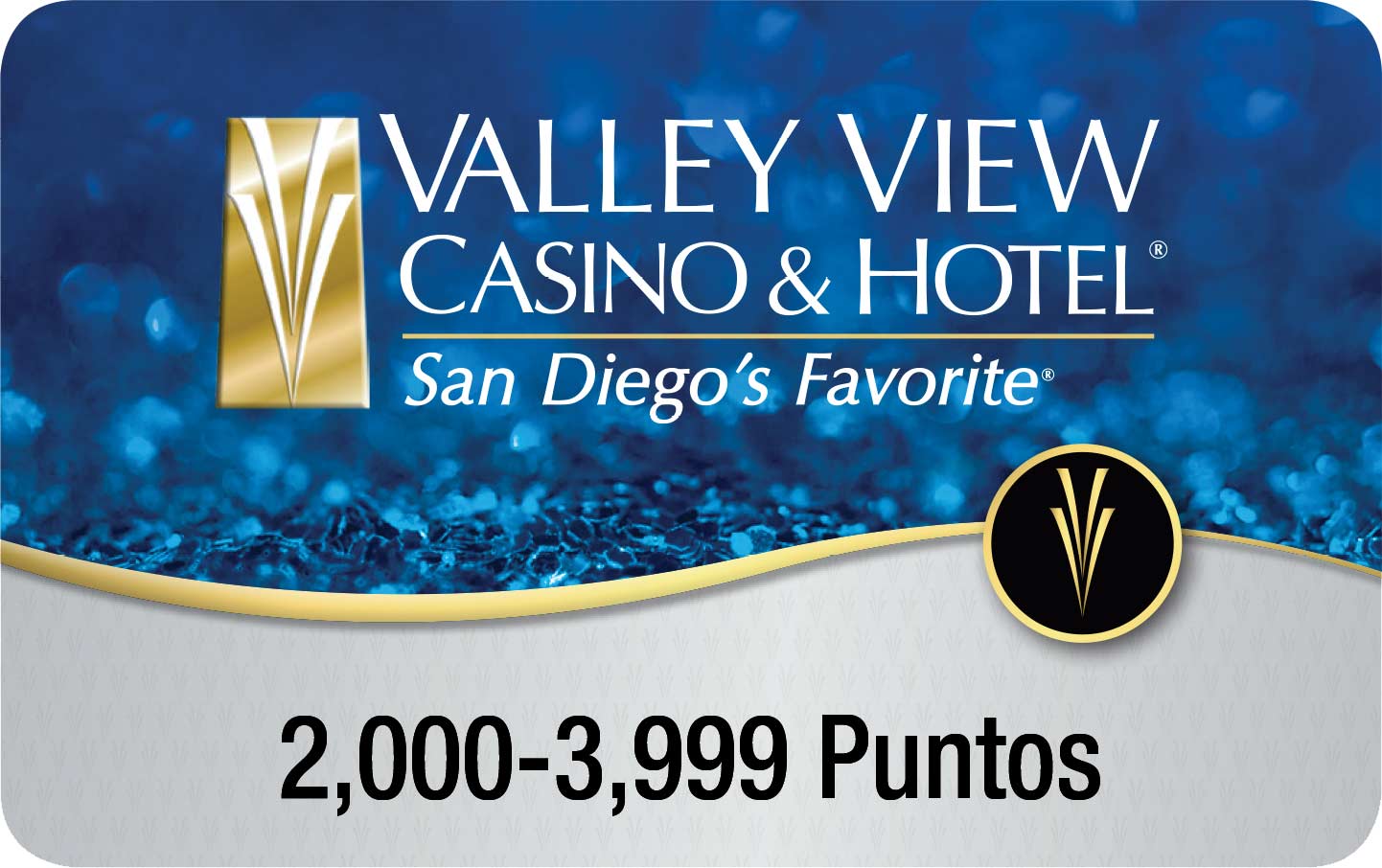 Beneficios de la tarjeta azul del club de jugadores del Valley View Casino & Hotel