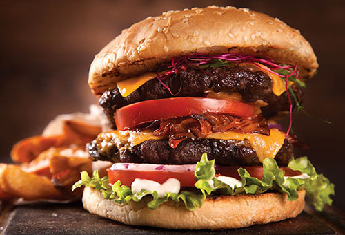 Patties & Pints feature handcrafted burgers, deep dish pizzas and creamy shakes at Valley View Casino