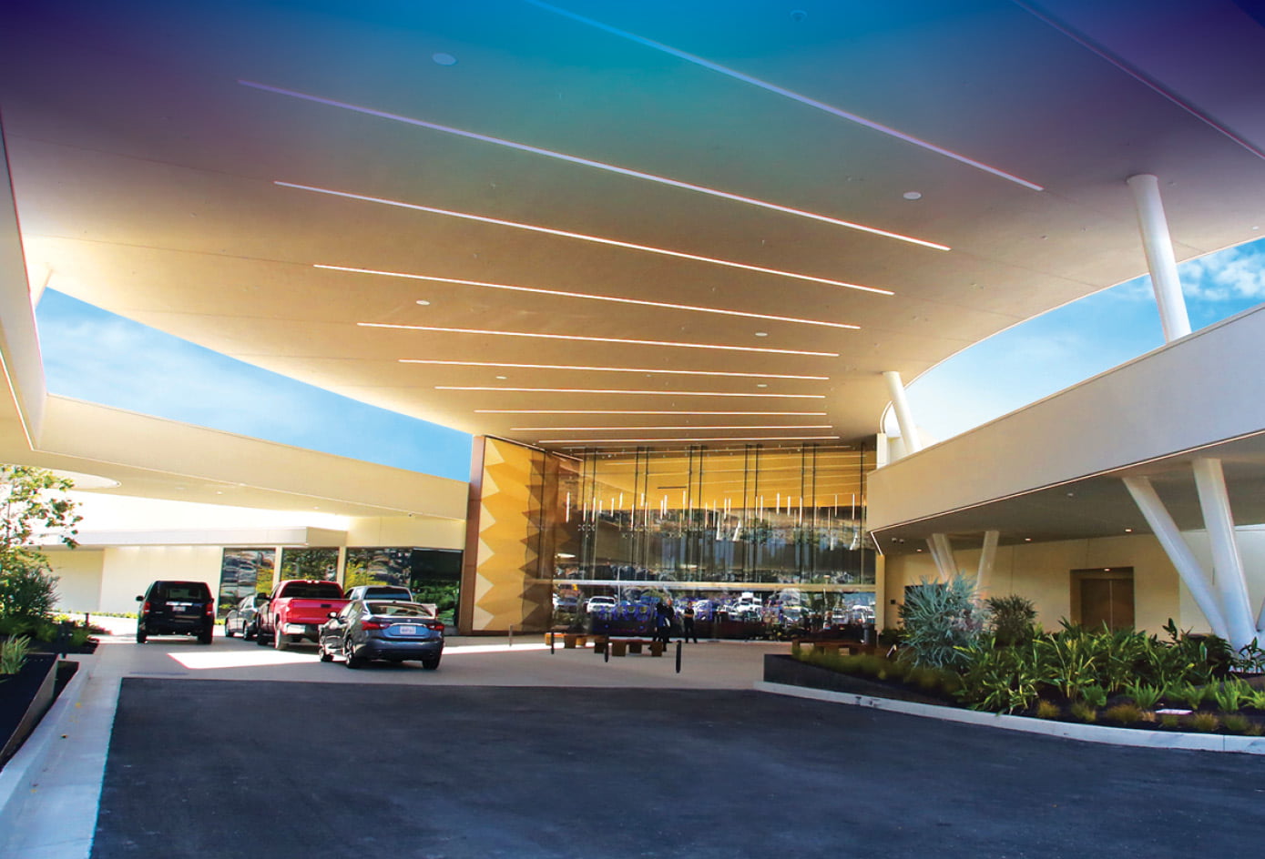 Valley View Casino & Hotel Grand Entrance